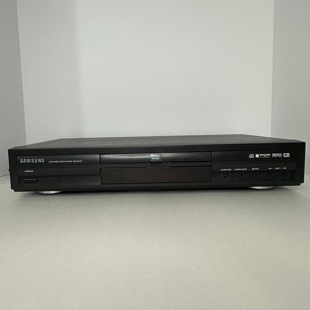 Samsung DVD Player DVD-M101 Black Tested/Works